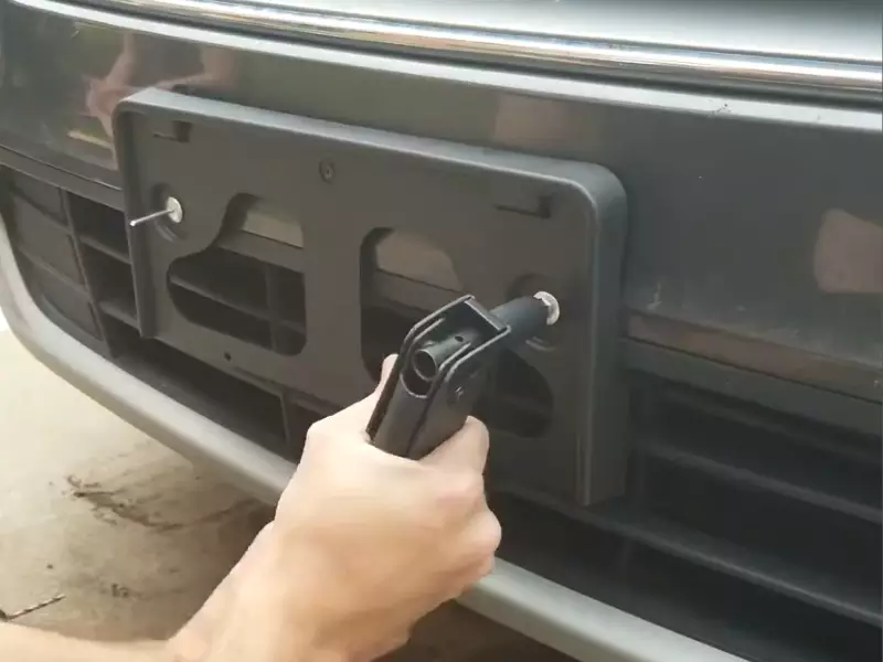 How to Install License Plate on Front of Car