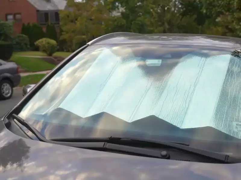 How to Install a Car Windshield Sun Shade?