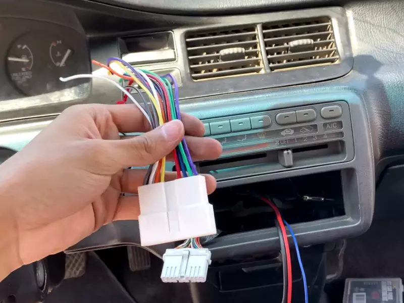 How to Install a Wire Harness Car Stereo
